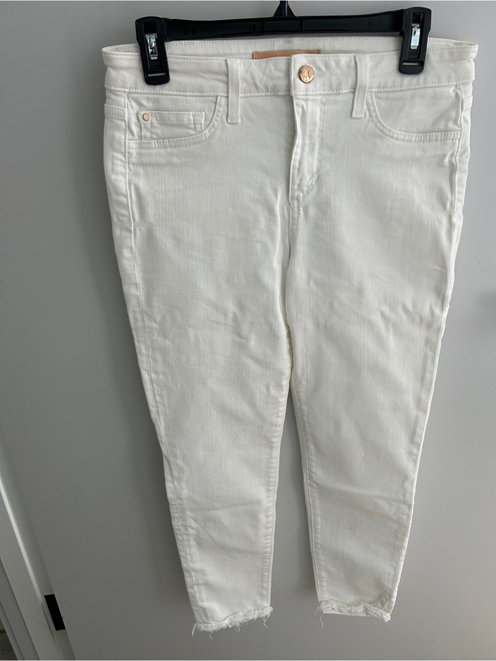 Joe's Jeans Flawless The Icon White Ankle Skinny